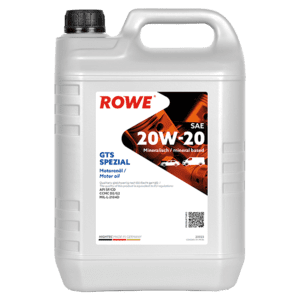 Motorenöl Rowe - HIGHTEC GTS SPEZIAL SAE 20W-20 - API SF/CD - CCMC D2/G2 - MIL-L-2104D BL21638 Motorenöl Rowe - HIGHTEC GTS SPEZIAL SAE 20W-20 - API SF/CD - CCMC D2/G2 - MIL-L-2104D