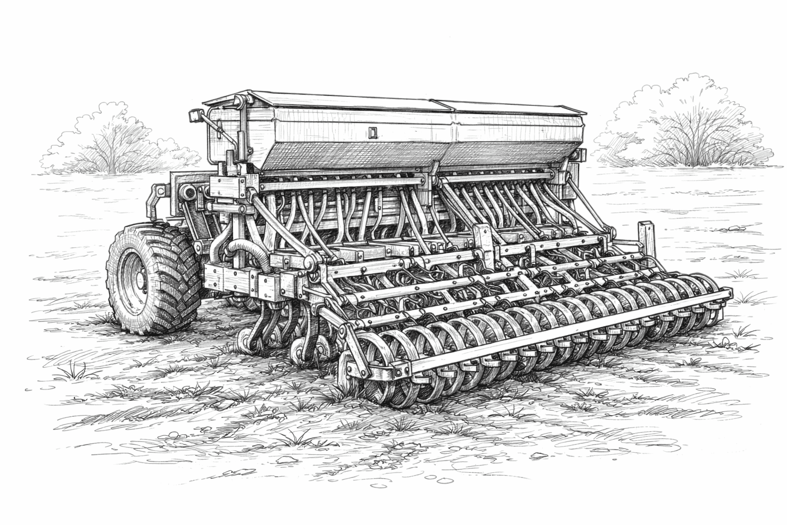 Brander spare parts for Väderstad BioDrill BDA | Seed drill