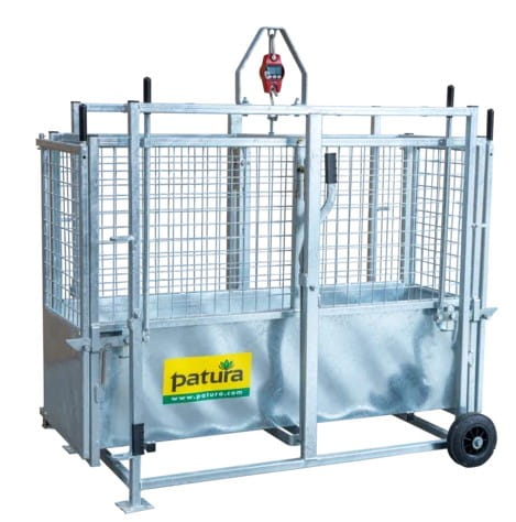 Scales for sheep and calves, including digital spring scales