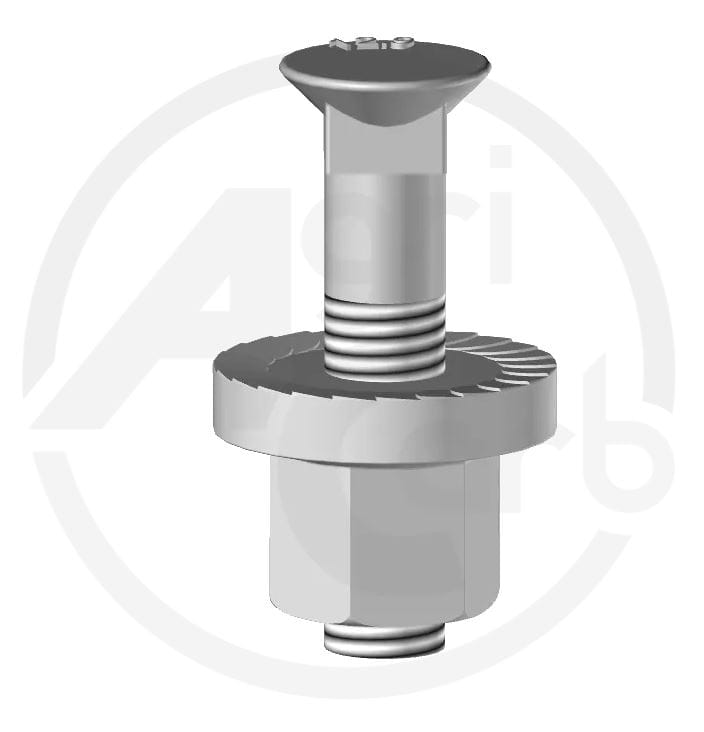 BL17846 AC Schraube + Mutter THC 10x25 - BTFCC1050-ECL