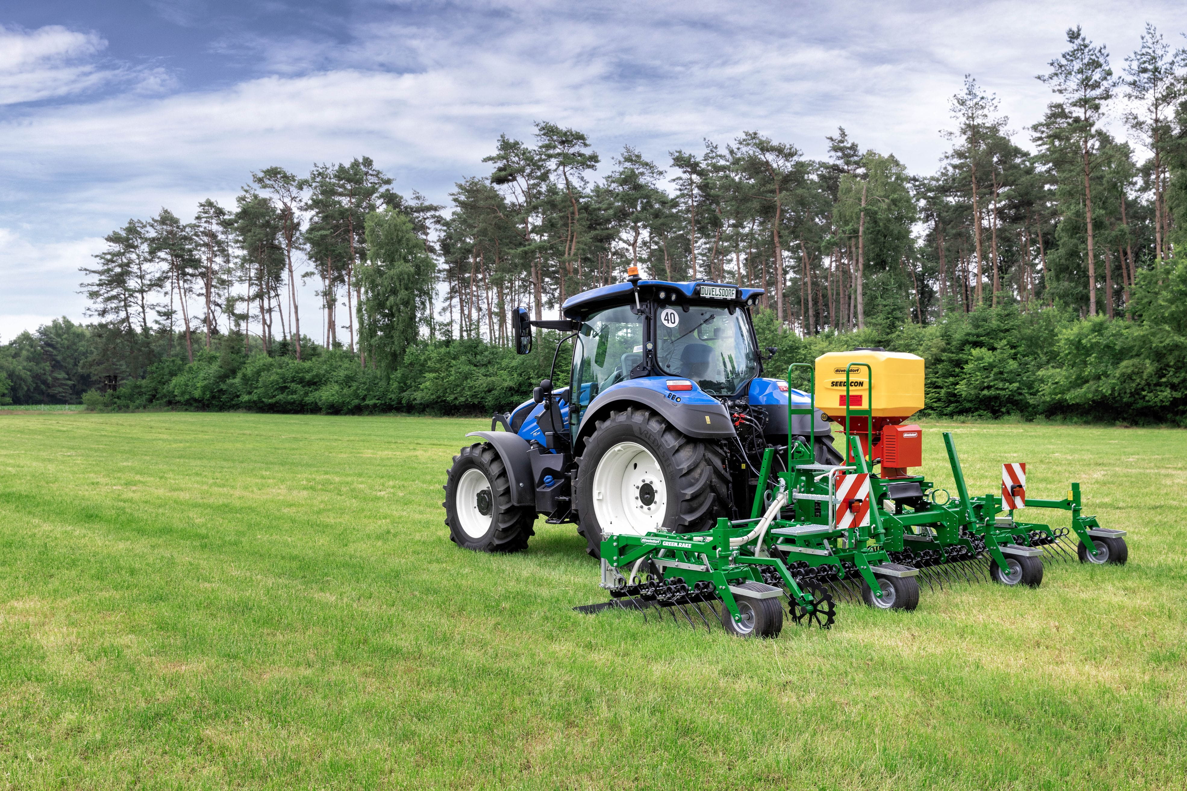 Düvelsdorf GREEN.RAKE expert – Profi Grünlandstriegel für Nachsaat, Ackerbau & extreme Bodenbedingungen