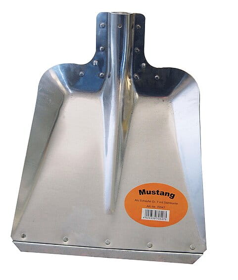 70547 Aluminiumschaufel Mustang mit Stahlkante - 33cm