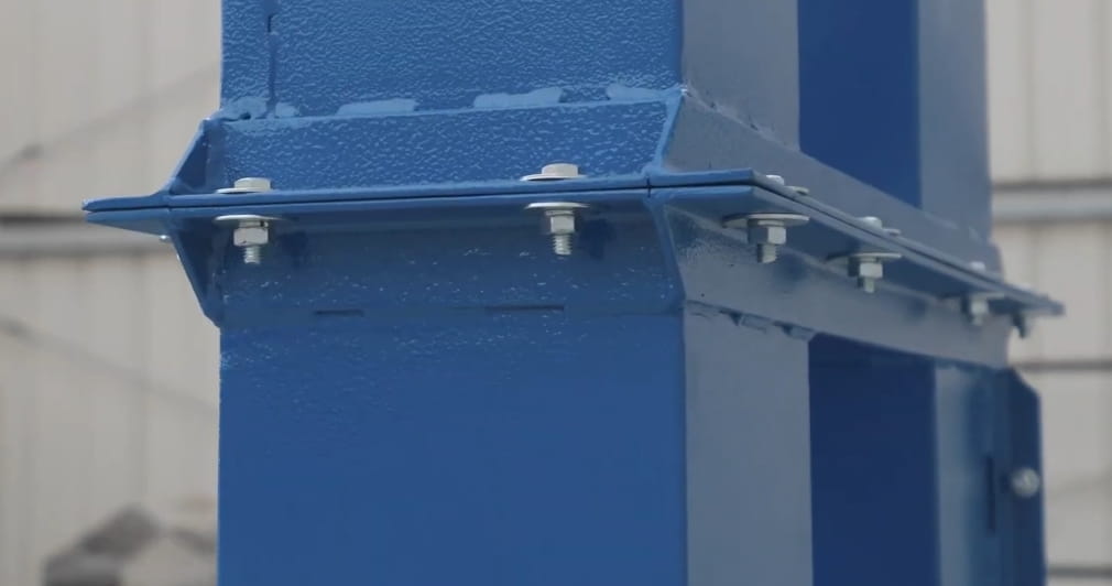 Bucket elevator 11.5 m · Vertical bucket elevator for grain & bulk materials · up to 10 t/h