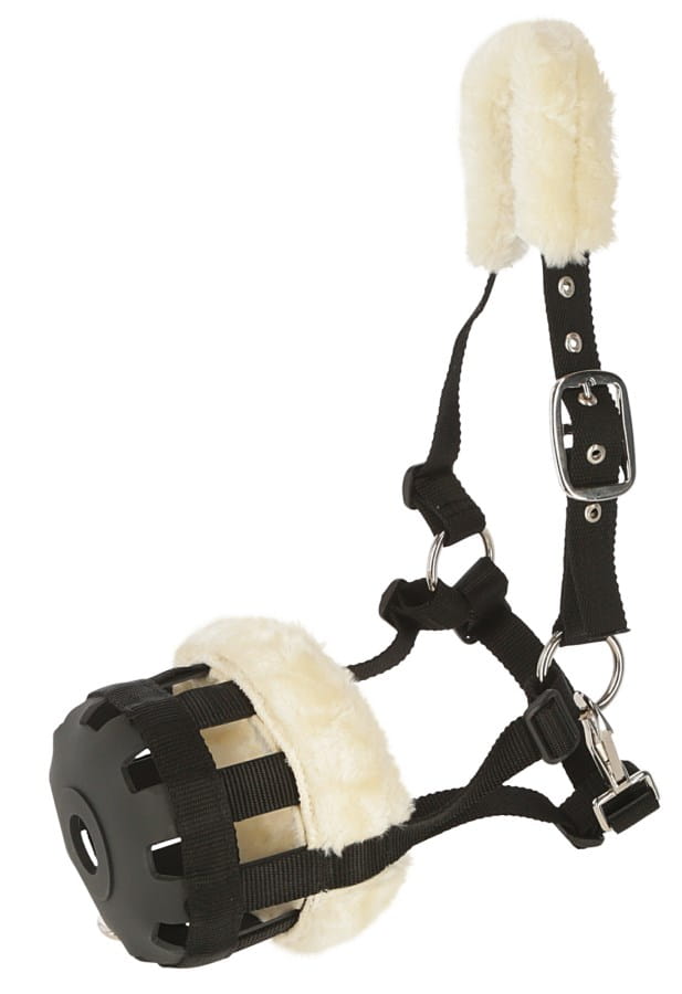 Kerbl muzzle teddy fleece for horses