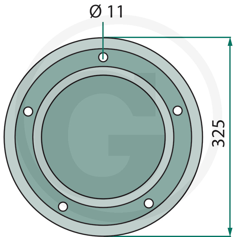 Gleitteller - passend zu Pöttinger CAT 270, 270F, 310F