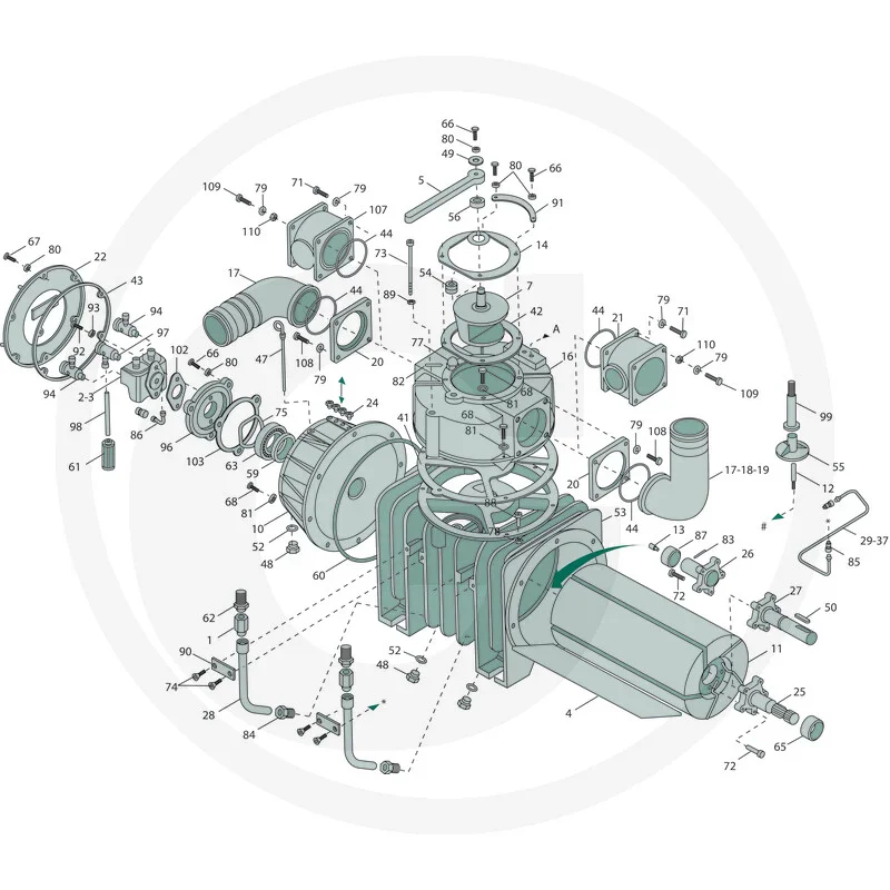 Jurap Semi-finished Rotor