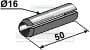 BL28941 Spannstift Ø16x50
