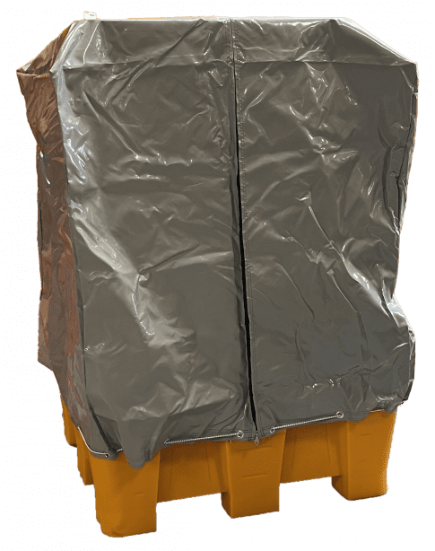 EMP tarpaulin for IBC spill containment tray - 1200 L