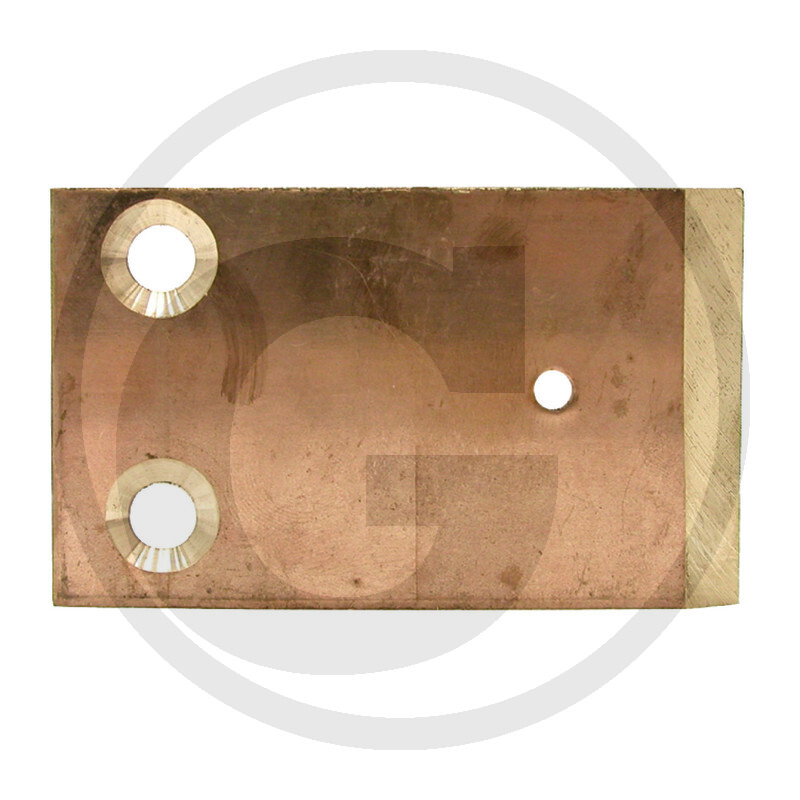 Strautmann Andrückplatte für seitliche Schneidmesser - Hydrofox HC, HK, HX, HQ 1750, 2200, 2500, 2800, 3000, 3400, 3800