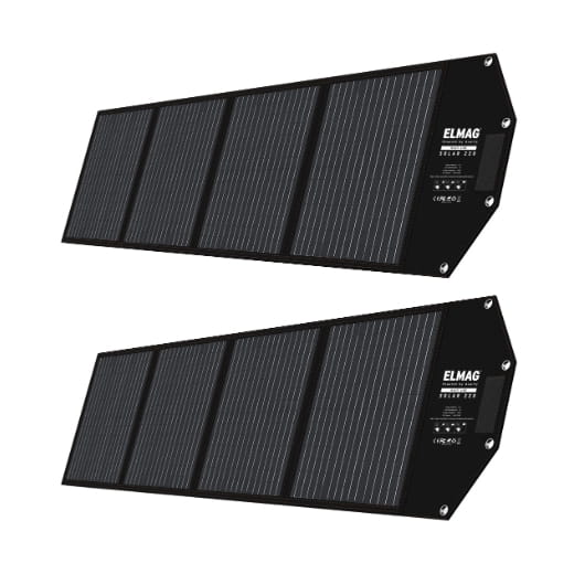BL41958 Faltbares Solarpanel SOLAR 220 DUO - monokristallin 18VDC, 2x220Wp für tragbare Powerstations