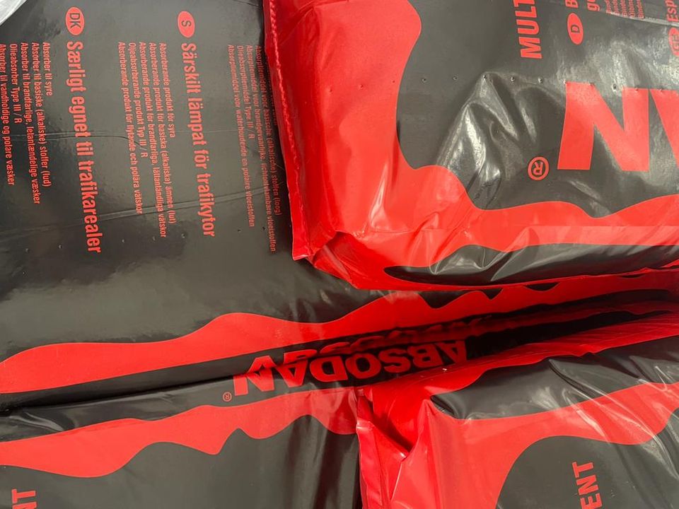 S000801 Absodan Ölbindemittel fein / rot - 20kg