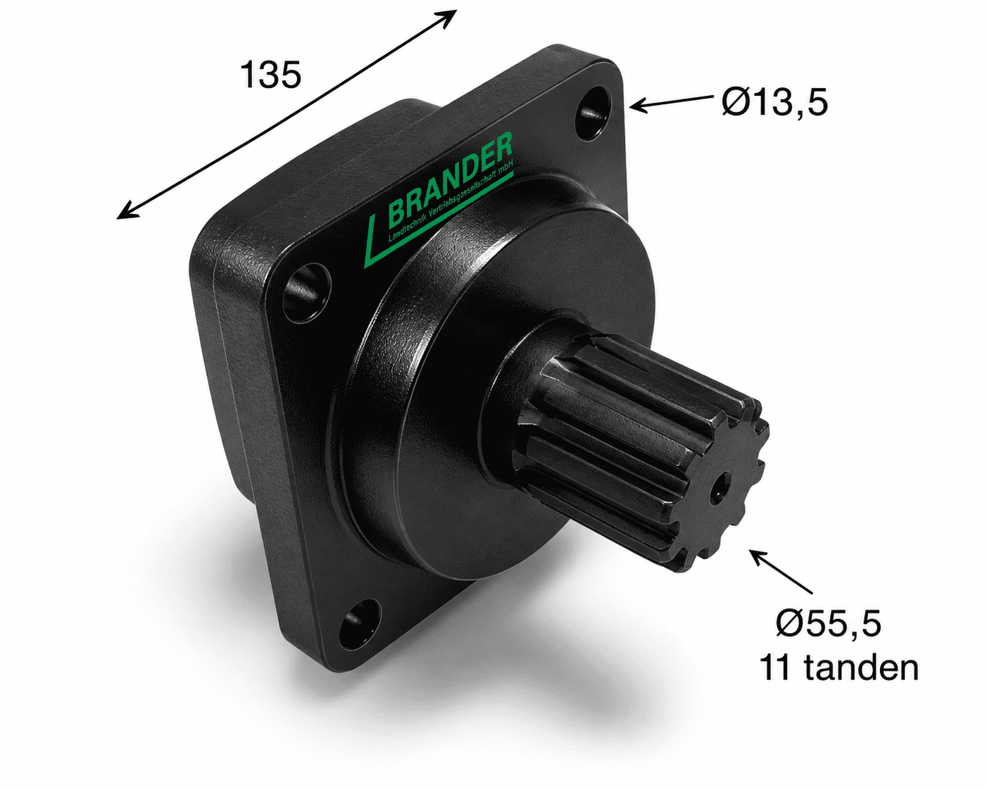 Reparatur Kit für Drehmotor - passend zu Yanmar B15, B17-3, B18, SV15, SV17, SK16, SK18, SV15-2, SV16, SV17-2, SV17EX-2, SV18