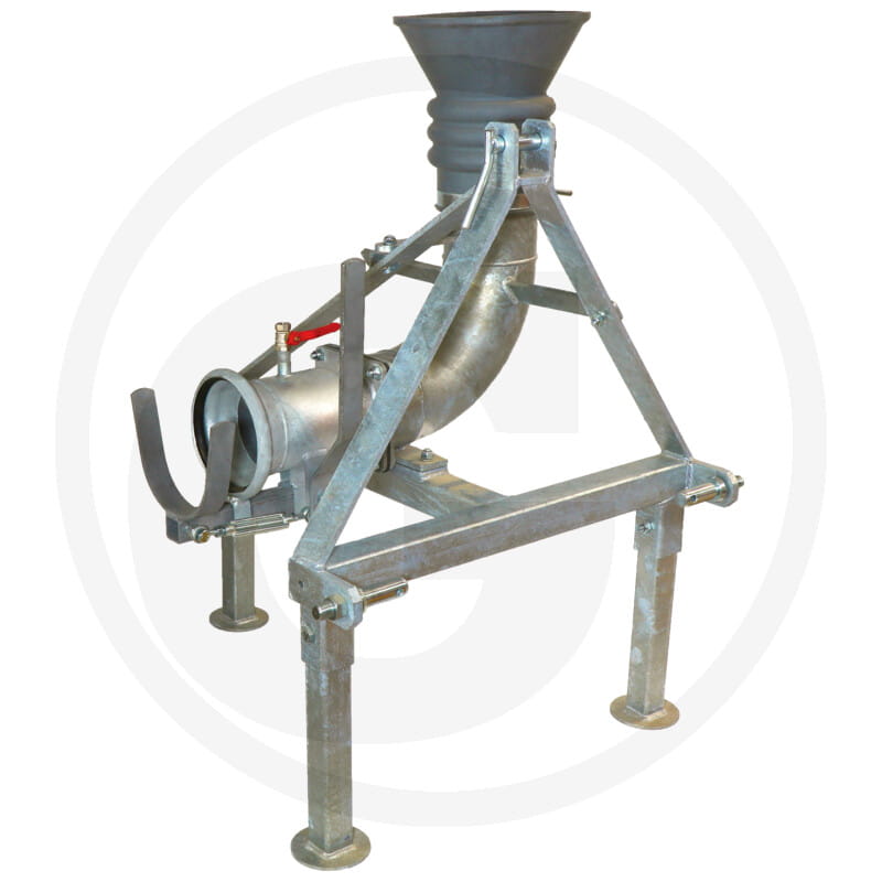 Andockstation 6" Italienisches System Berselli für Gruben | Verzinkt | KAT 2