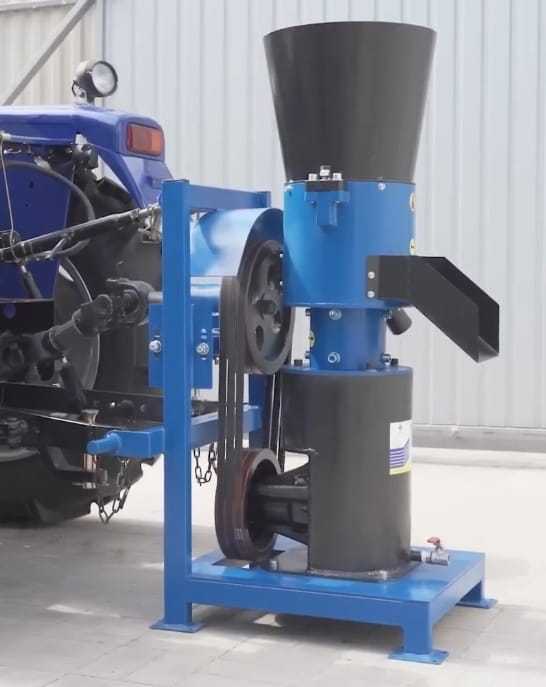 Pelletpresse 300 kg/h Zapfwelle | Profi-Granulator für Futter & Biomasse | Hochleistungs-Pelletmaschine