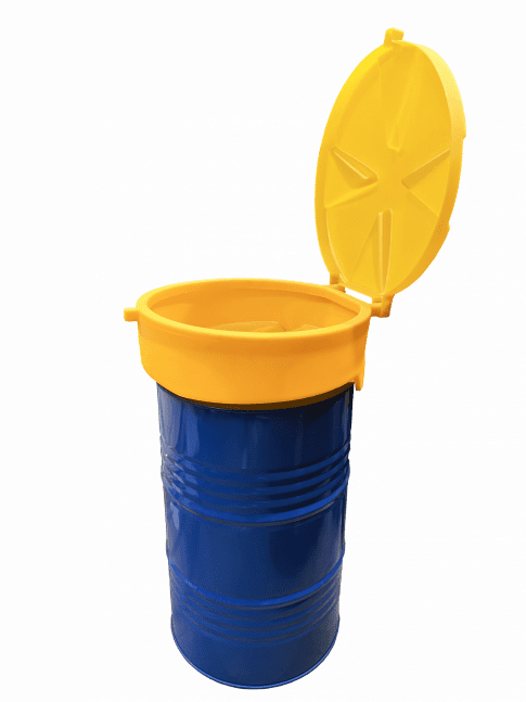 EMP funnel with lid for 220 L drum