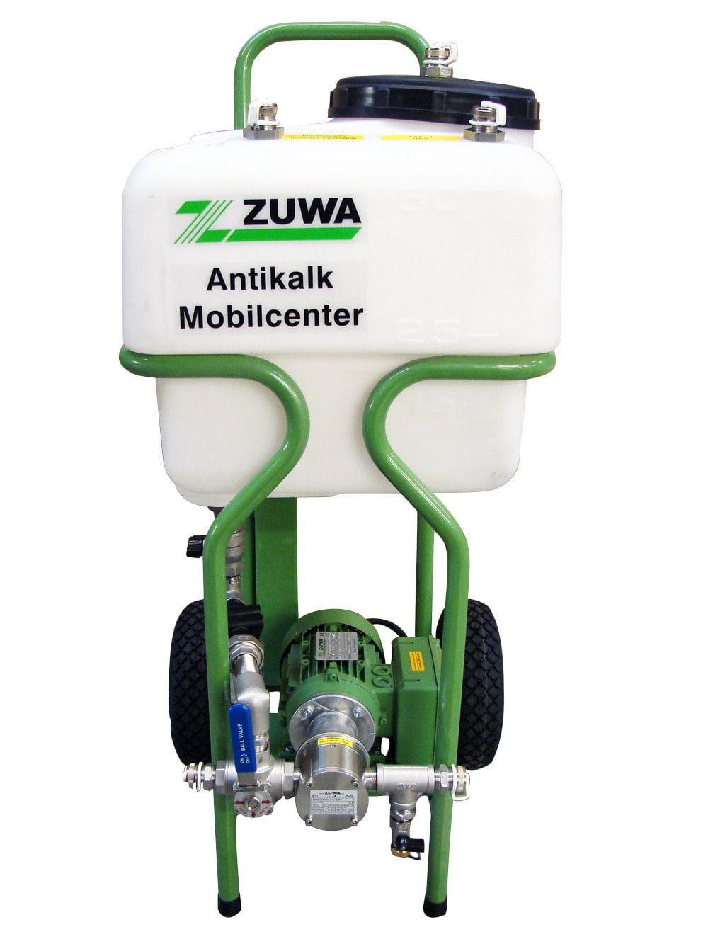 Antikalk, Mobilcenter, Wasseraufbereitung, Pumpenwagen, Gerätelaufbau