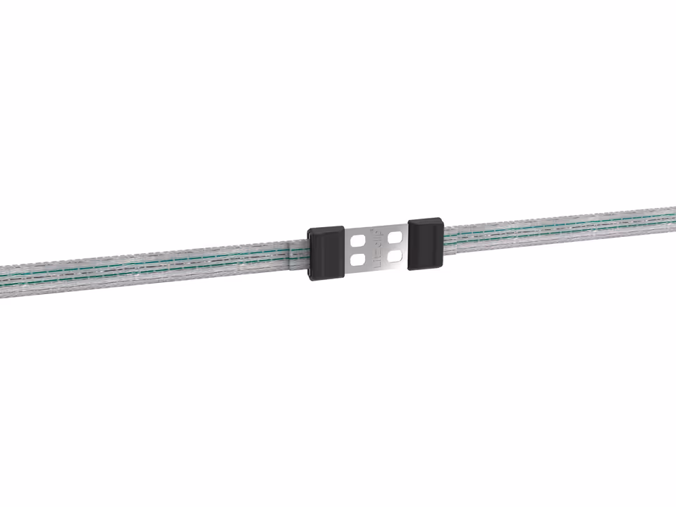5x AKO Bandverbinder Litzclip 12,5mm, Edelstahl