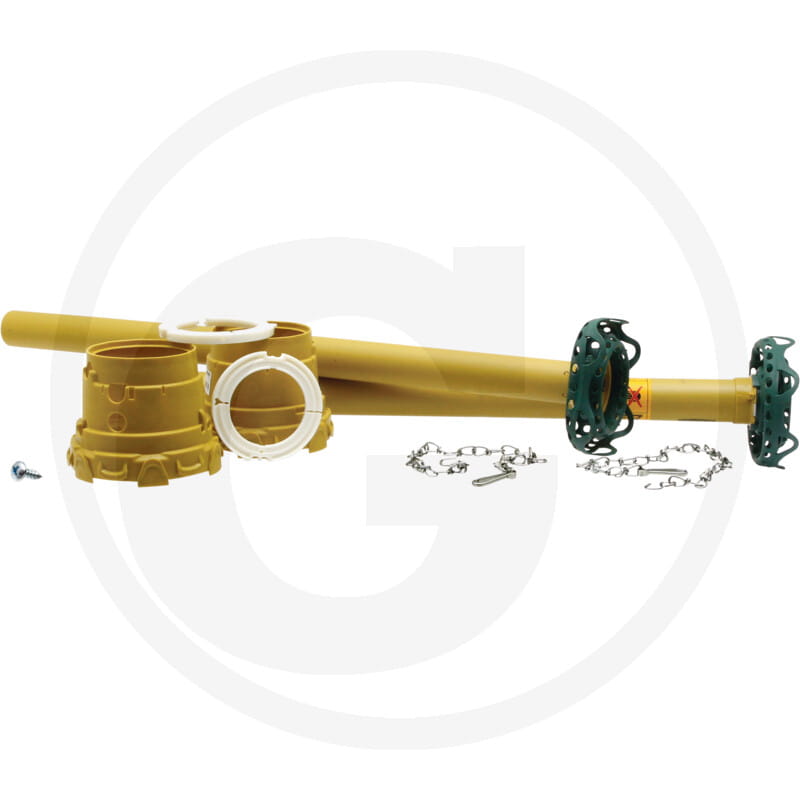 Walterscheid Weitwinkelschutz 80° komplett 1000mm - 2280, SDF15 mit Flexo-Trichter beidseitig Weitwinkel