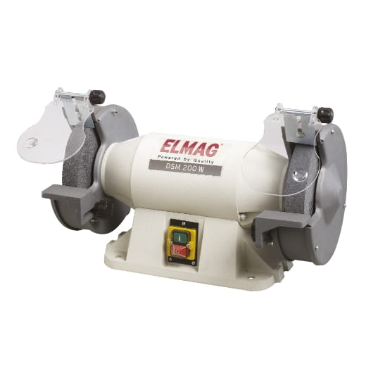 BLE61053 Elmag Doppelschleifmaschine Scheiben - 200mm / 200mm - 230V
