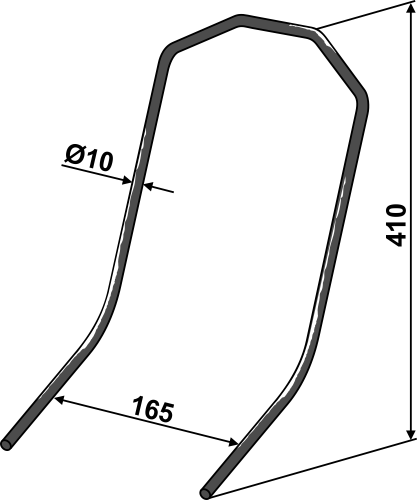 BL29201 Striegelzinken - passend zu Väderstad 471512