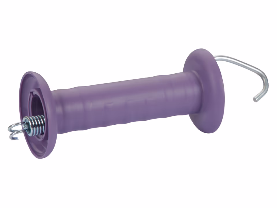 5x Torgriff offen mit Haken | Farbe:lila
