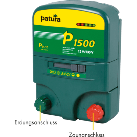 Patura Weidezaungerät Kombi 12V / 230V - P1500