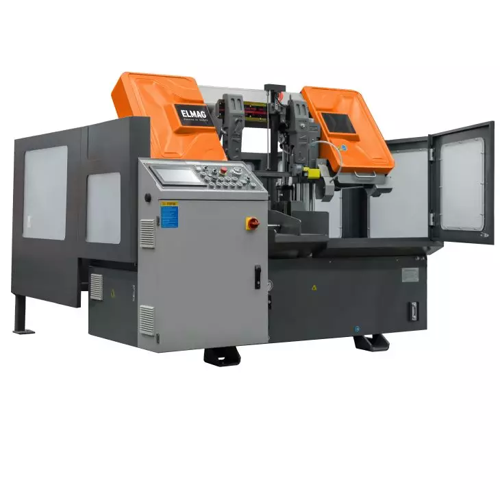 ELMAG GIANT LINE 320 NC VARIO | Metall-Bandsägevollautomat mit Späneförderer & hydraulischer Sägebandspannung