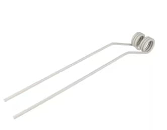 Dents d'andaineur 9,5 x 630 mm - compatibles avec les modèles Pöttinger Top 1252 C, 382, ​​842 C, 852 C, 962 C et 972 C.