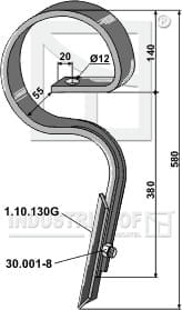 BL28499 Gerader Kultureggenzinken