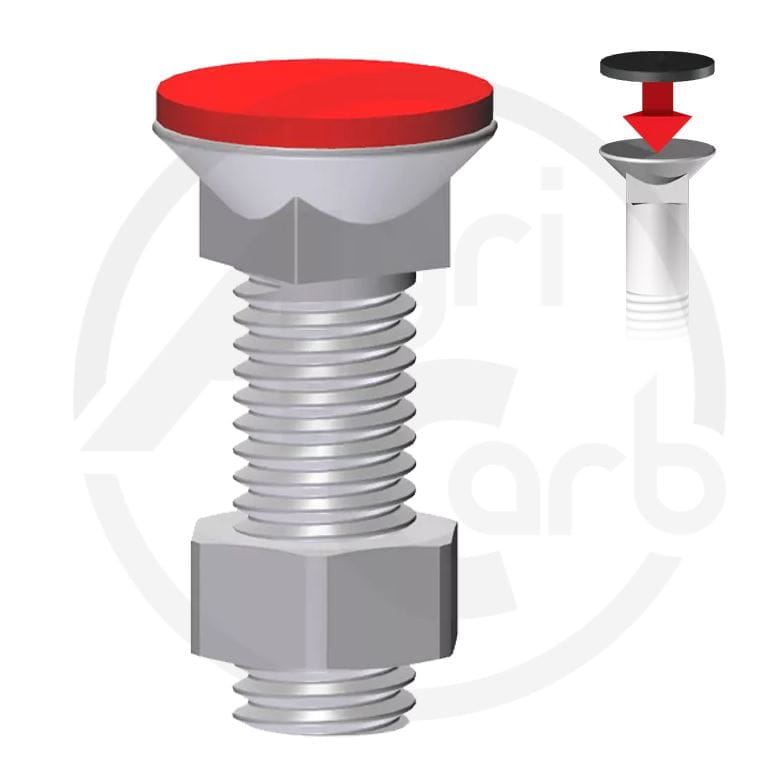 BL17882 AC Schraube + Mutter TFCC 12x40 CL12.9 - BTFCCW-1240