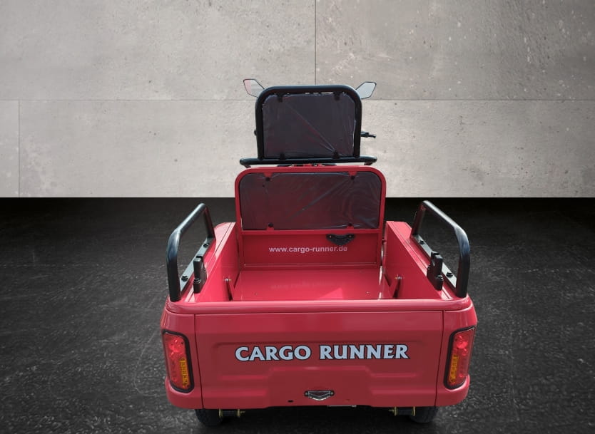 Cargo Runner Compact Rickshaw – Electric vehicle 25 km/h, no driver's license required | Transport & Passenger Transportation