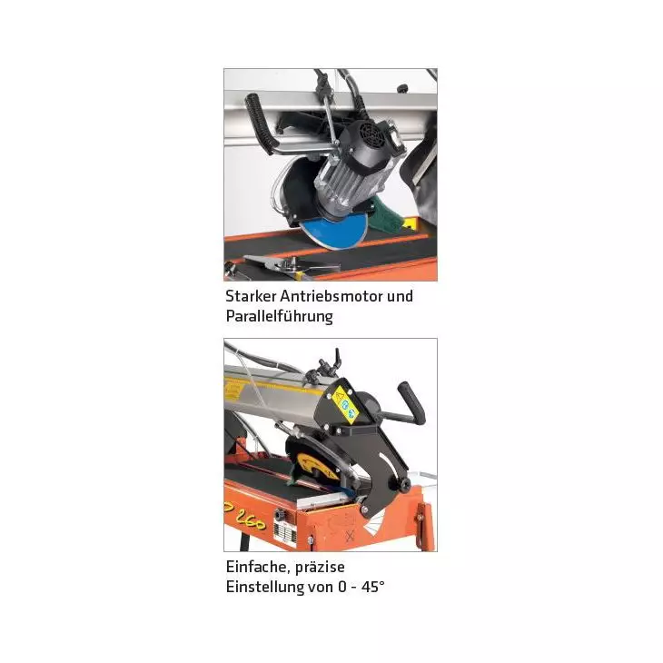 Elmag Fliesenschneidmaschine Modell VIP 260