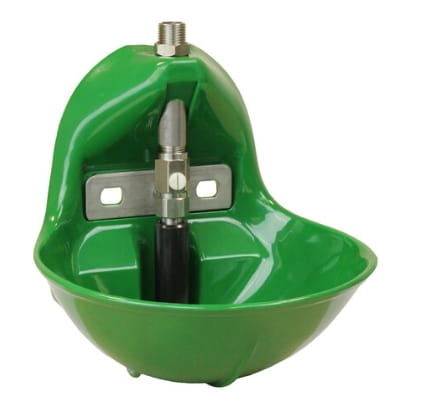 Suevia drinking trough 10P-VA½" · Aquathan · continuously adjustable pipe valve
