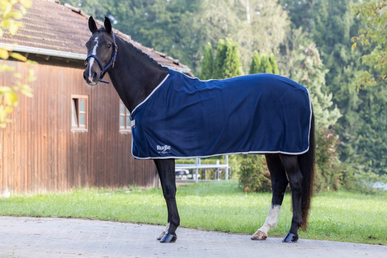 Fleecedecke RugBe Economic |  Transport- und Abschwitzdecke