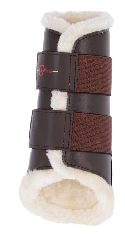 2x Kerbl Dressurgamaschen Fleece - Schutz für Pferdebeine und Sehnen