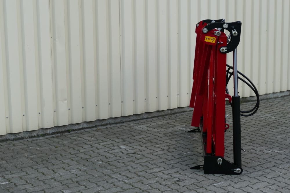 Düvelsdorf Ballenspieß 1850mm / hydraulisch - Euroaufnahme