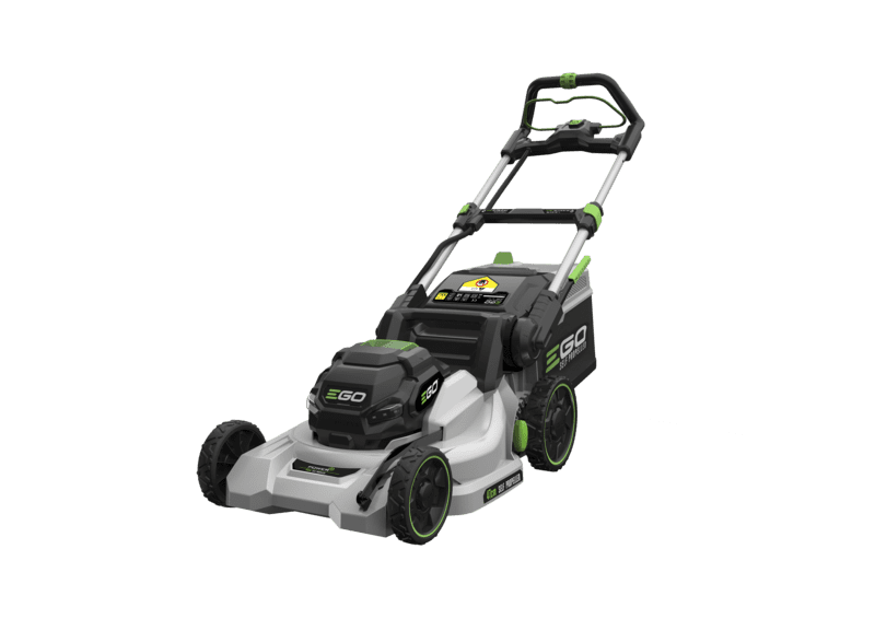 EGO Akku Rasenmäher 47cm mit Radantrieb KIT – 5,0Ah Akku & Schnellladegerät