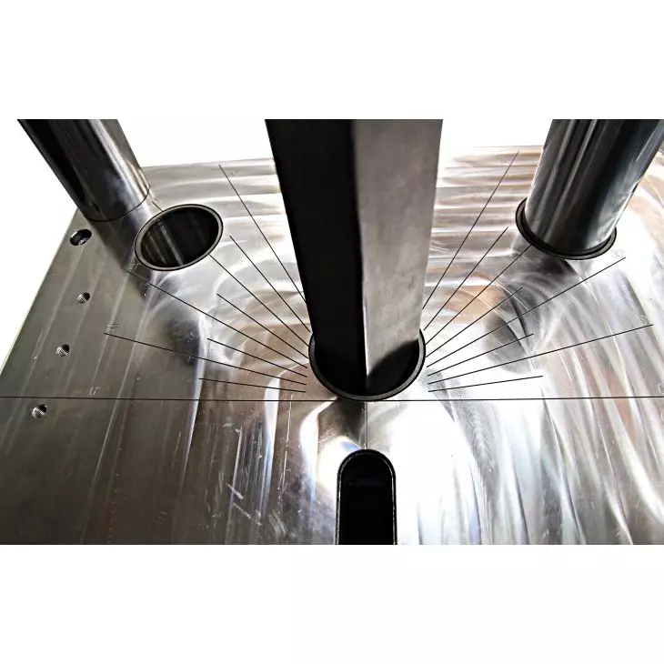ELMAG Hydraulische Biegepresse Horizontale Biegepresse PREMIUM EHB28, 28 t, Flachstahl 200 x 10 mm