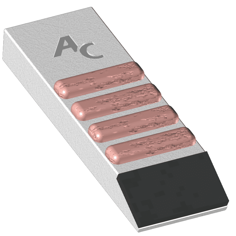 BL40138 ANSCHWEIßTEILE 160*50*20 mm + Hartauftrag