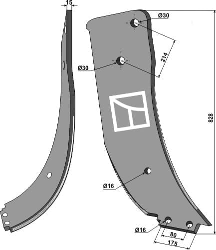 BL28880 Tiefenlockerer-Zinken R - passend zu Quivogne DTS10905