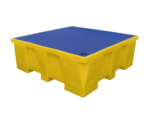 EMP Auffangwanne für 1 IBC – 1500 Liter - unterfahrbar