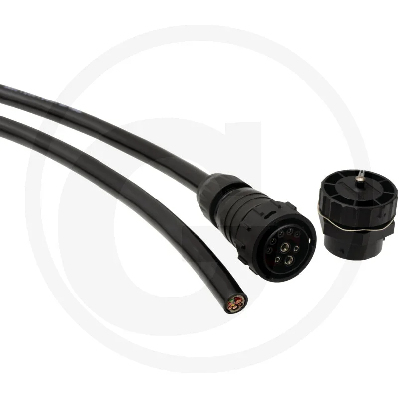 ISOBUS (IBIC) cable 5.0 m | 10.0 mm² | 9 pins - plug + open end