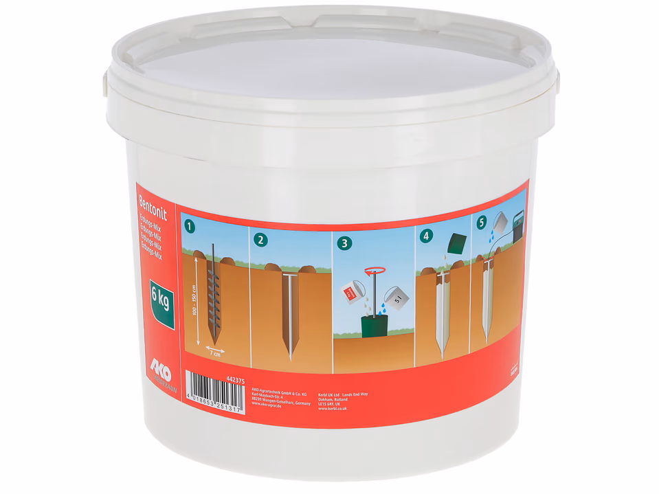 AKO Bentonit Erdungs-Mix 6kg Eimer
