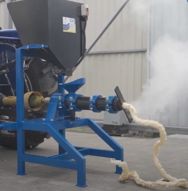 Getreideextruder 200kg/h - mit Zapfwellenantrieb