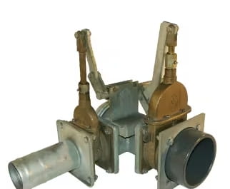 Gülle Entnahmestation 6" vormontiert