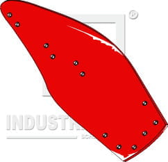 BL30822 Streichblech-Hinterteil - 14“ - 20“ R - passend zu Kverneland KK08322894