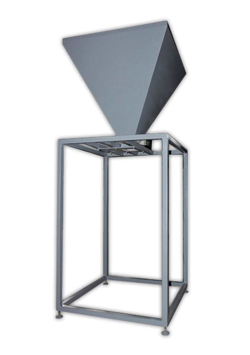 700 liter bulk material container | Robust hopper for pellets, granules & grain