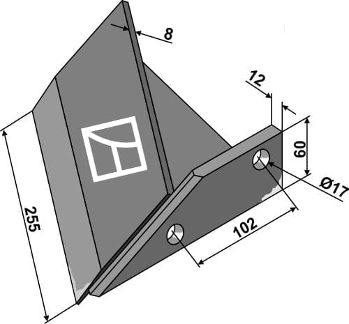 BL28915 Flügelschar R - passend zu Rabe 26101402