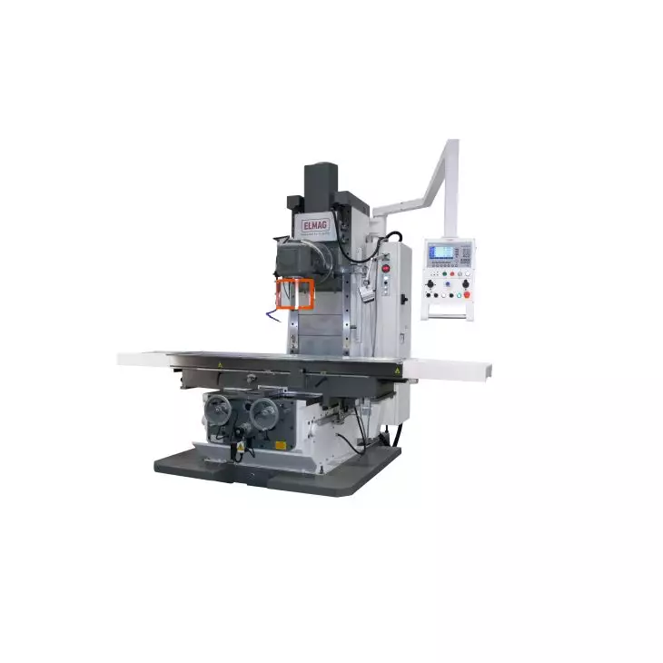 Elmag Universal Milling Machine UFM 2100 – 200 mm milling capacity, 7,500 W power, servo drive