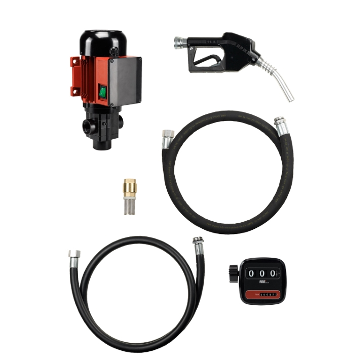 Pressol Flügelzellenpumpe Set ROTAXX 65 l/min 230V mit ZVAD Zapfventil und NUMERIxx³ Zählwerk